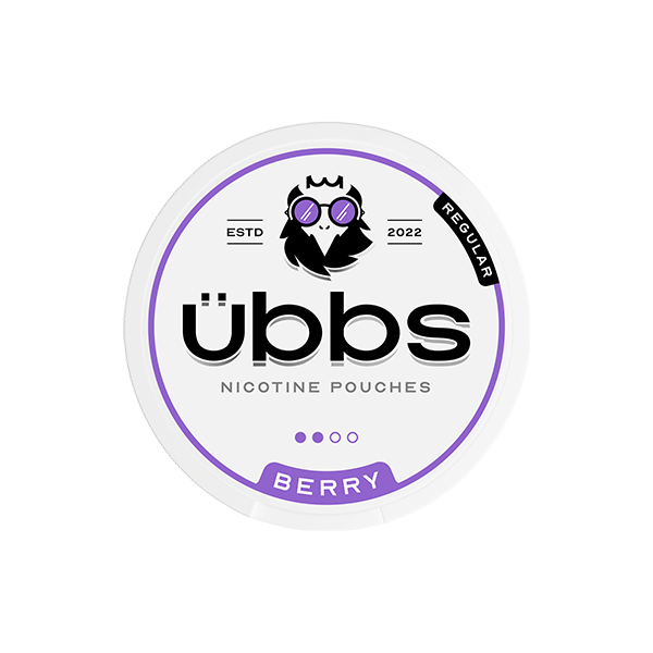 6mg Übbs Regular Strength Nicotine Pouches - 20 Pouches