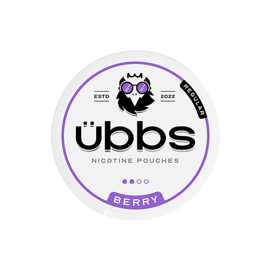 6mg Übbs Regular Strength Nicotine Pouches - 20 Pouches