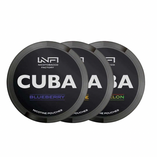 43mg Cuba Black Nicotine Pouches - 20 Pouches